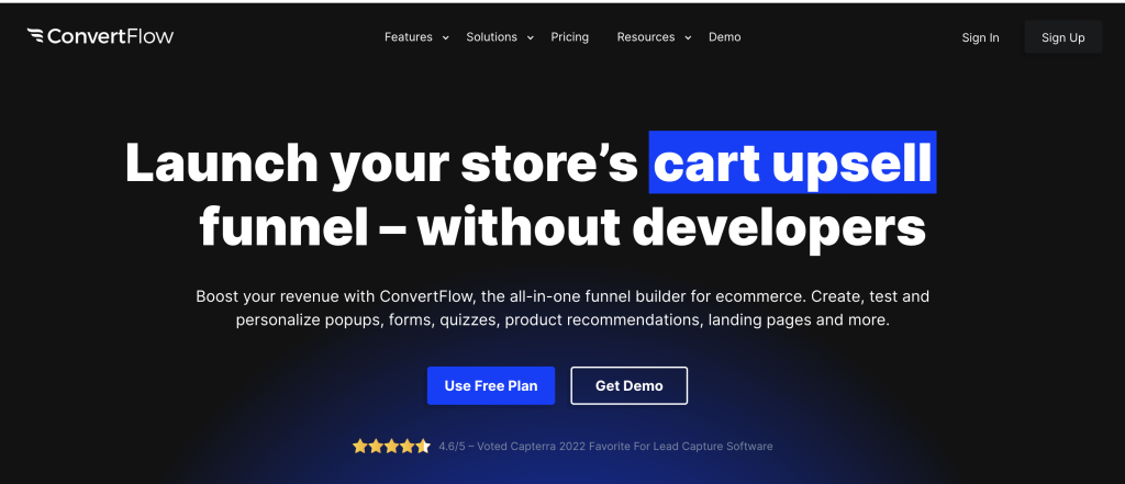 ConvertFlow Homepage