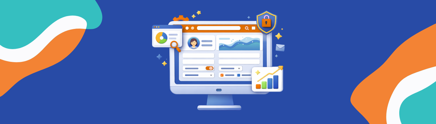 A header image for an article about Matomo custom dimensions
